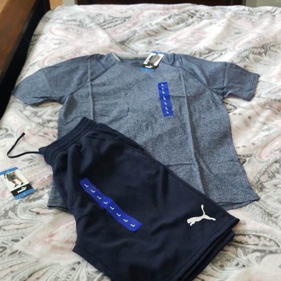 puma short set men's